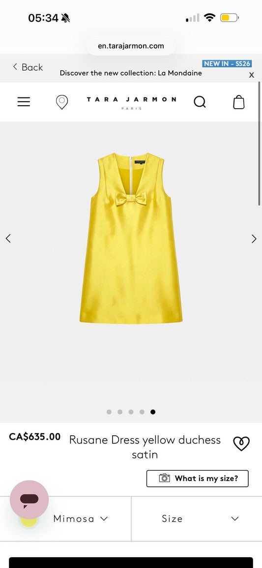 Short + T-shirt jaune