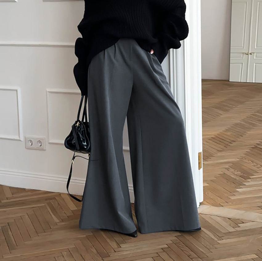 Pantalon élégant taille haute